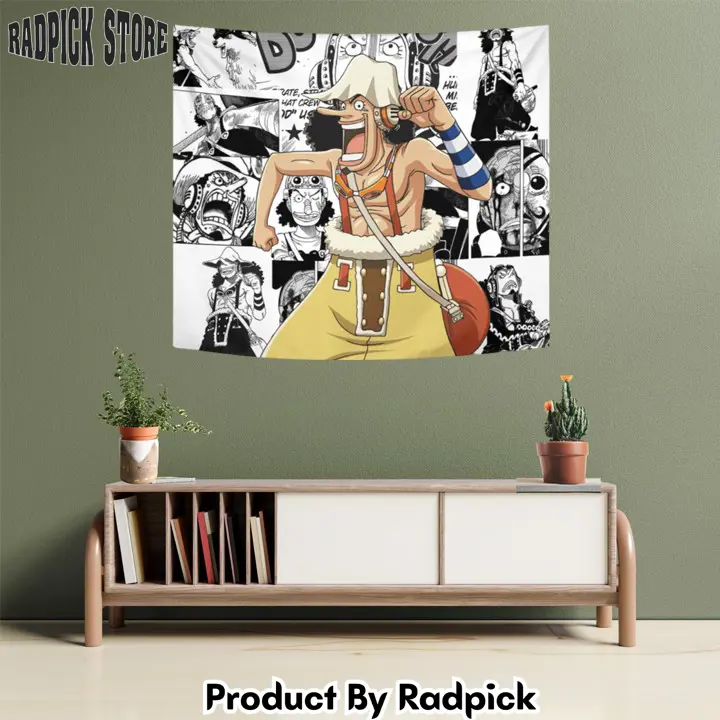 Usopp tapestry custom anime manga room wall decor  rp5947747